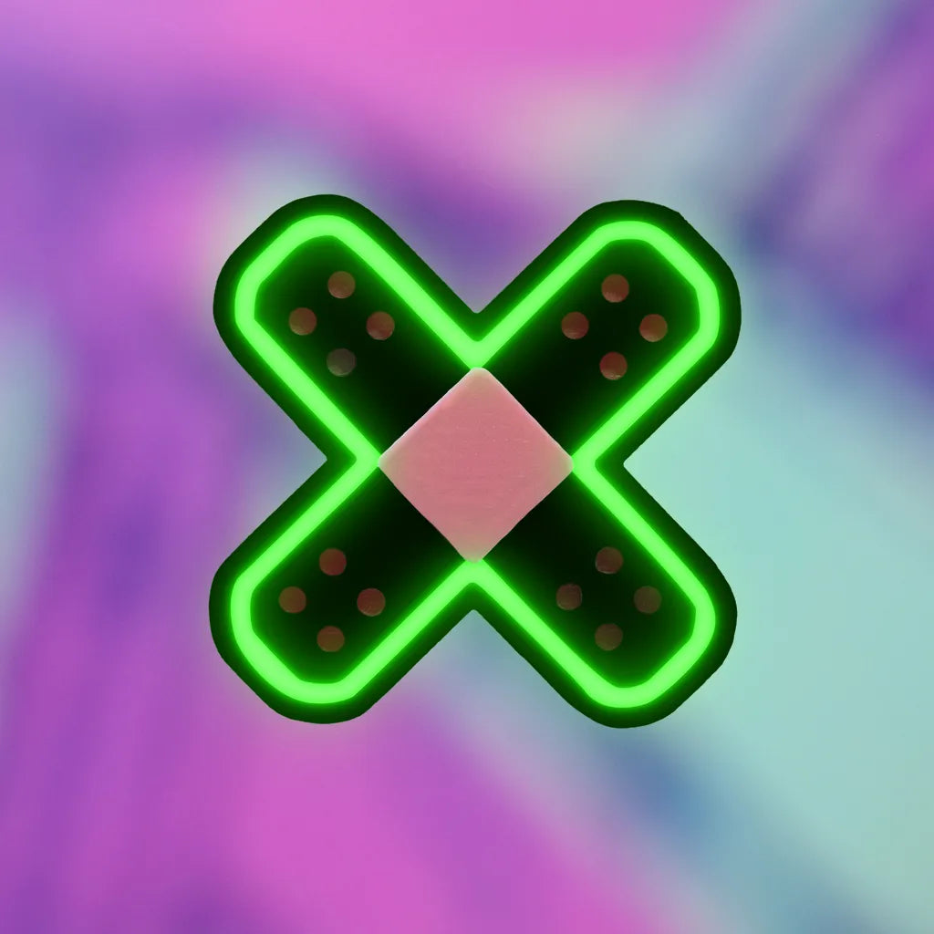 Glow Bandage Hair Clip