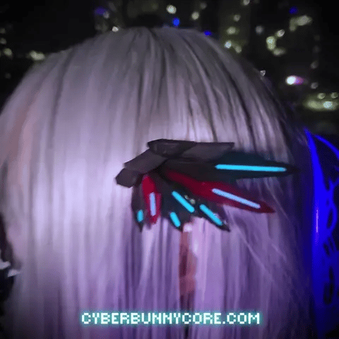 Mecha Angel Wing Hair Clip