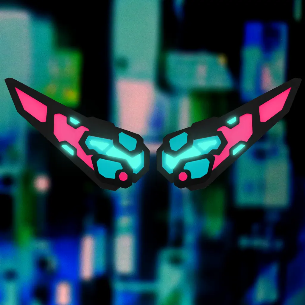Mecha Wing Hair Clip
