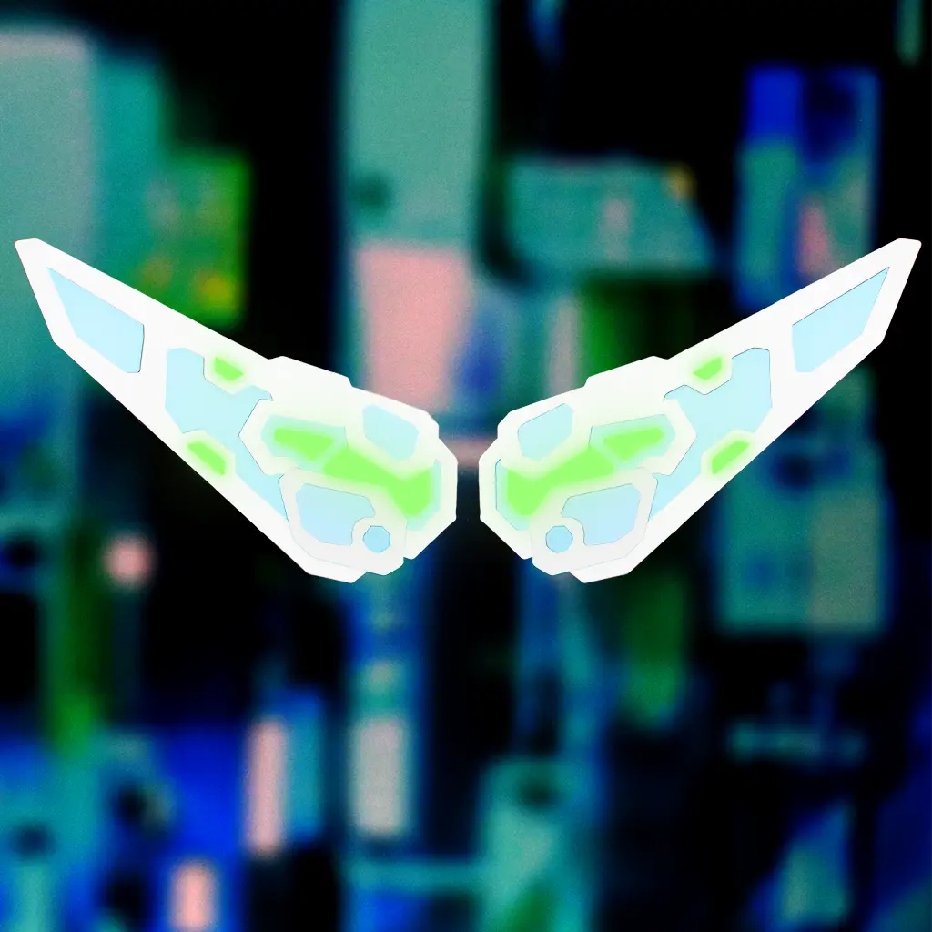 Mecha Wing Hair Clip