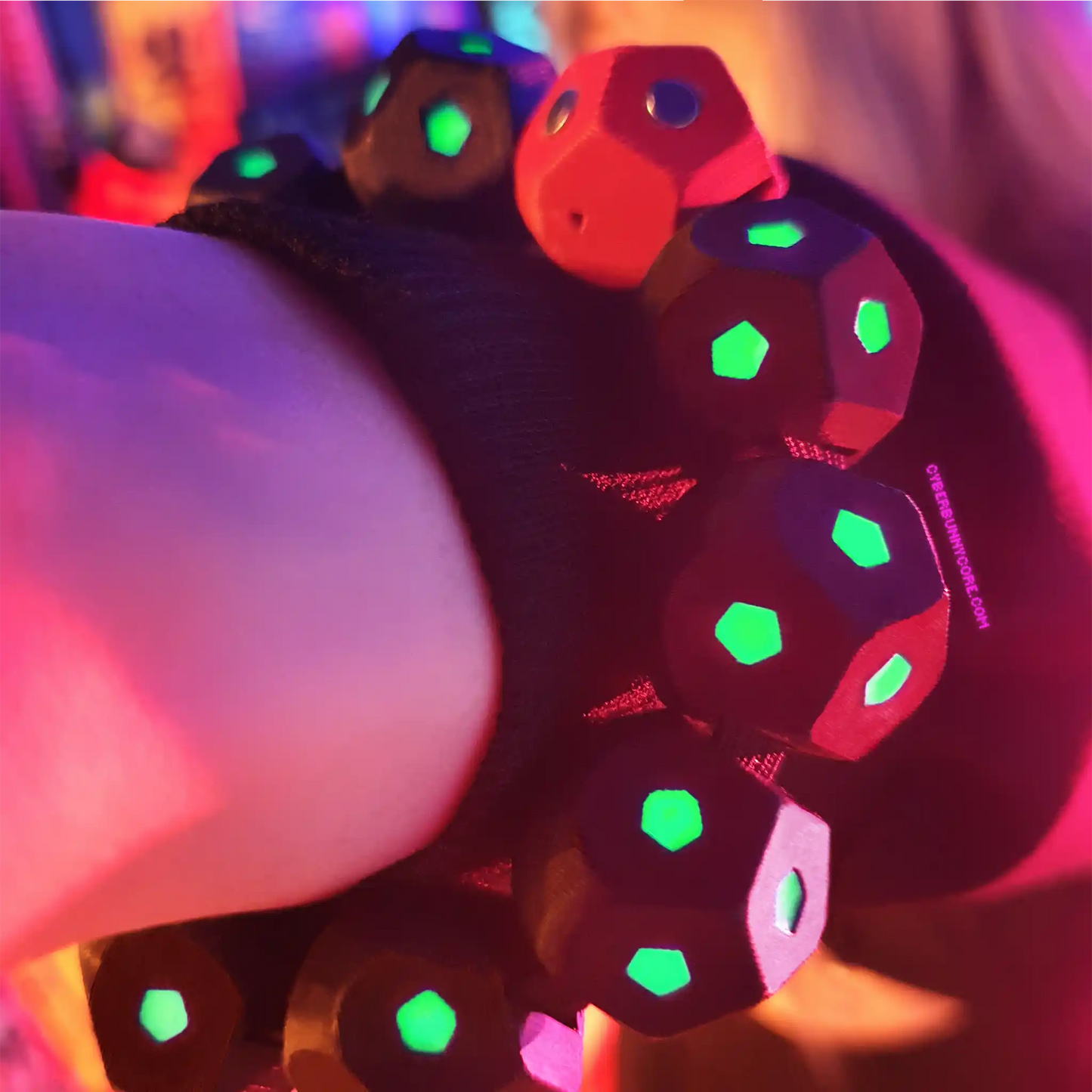 Mecha Core Magnetic Glow Bracelet & Emergency Hair Tie (3 in 1)