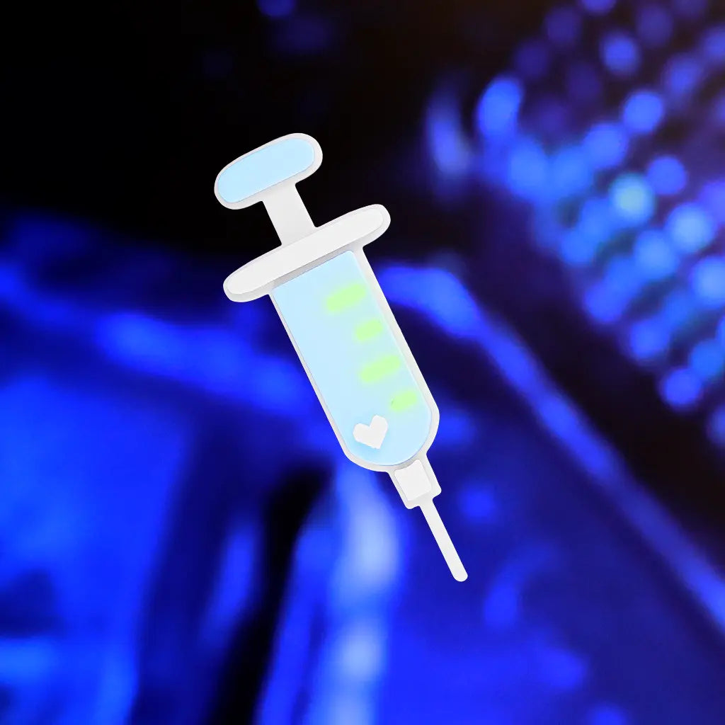 Cyber Syringe Hair Clip