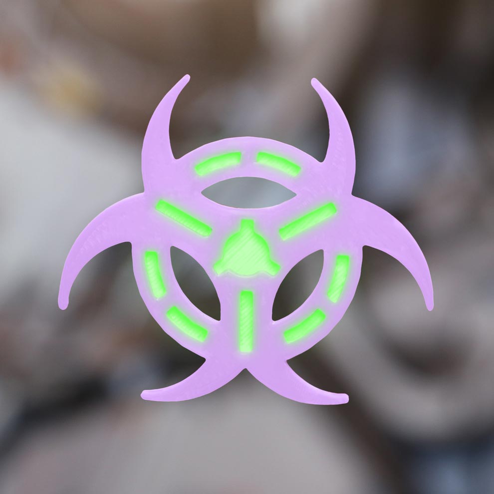 Biohazard Gen 1 Hair Clip