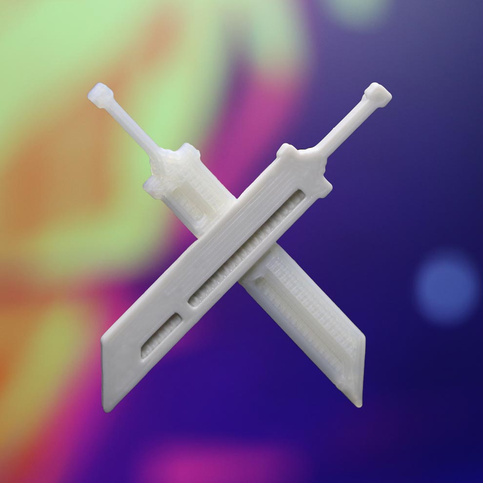 Buster Blades Hair Clip - Cyberbunnycore