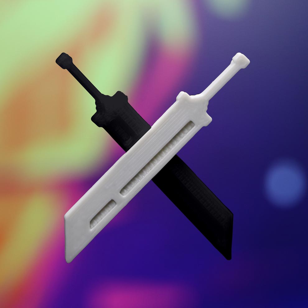Buster Blades Hair Clip - Cyberbunnycore