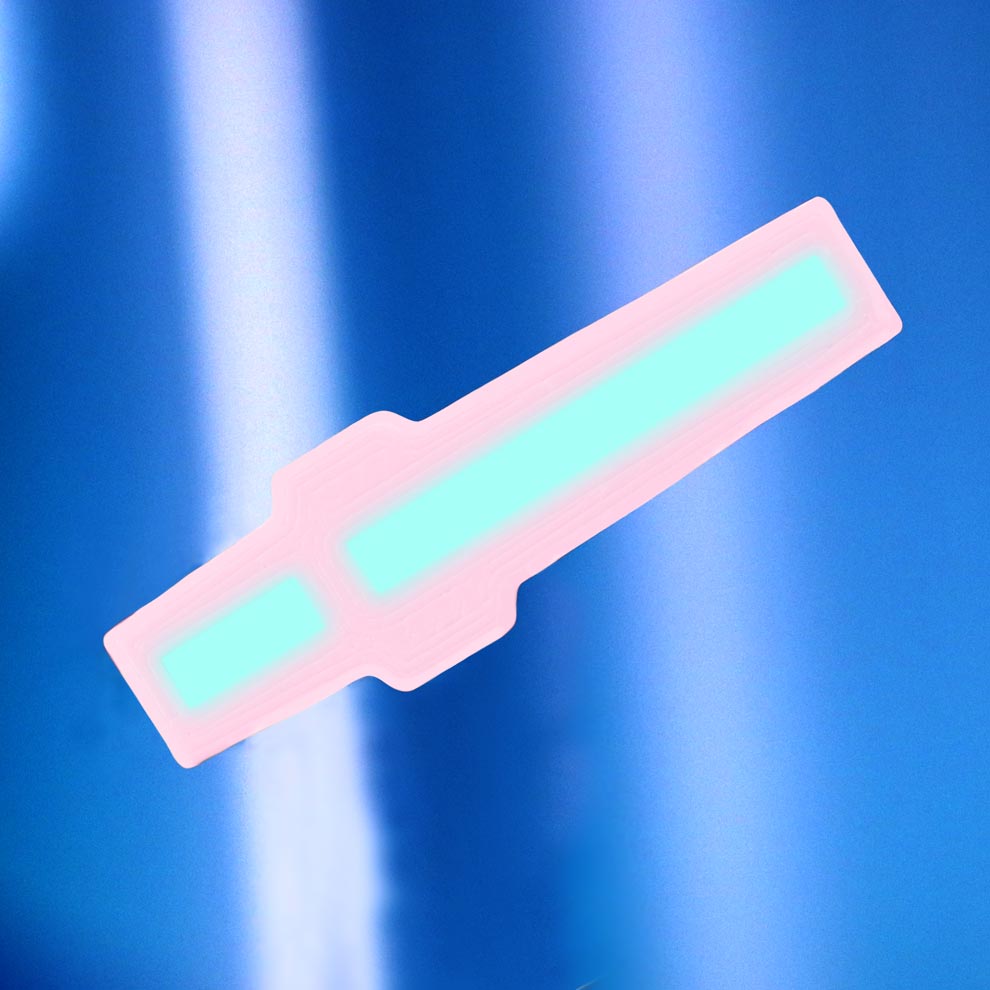 Cyber Link Hair Clip - Cyberbunnycore