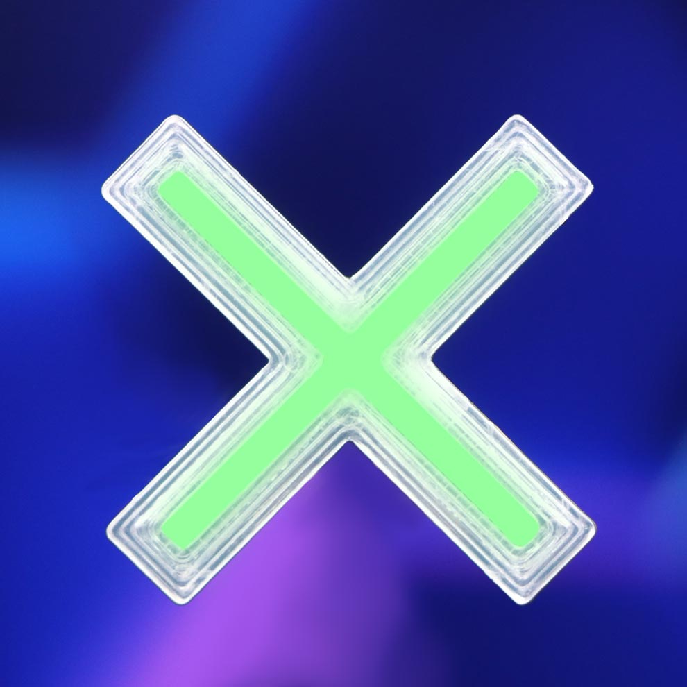 Cyber X Hair Clip - Cyberbunnycore
