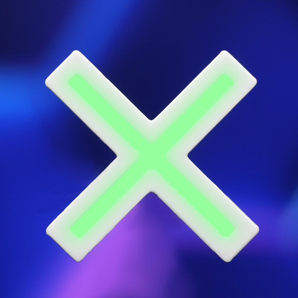 Cyber X Hair Clip - Cyberbunnycore