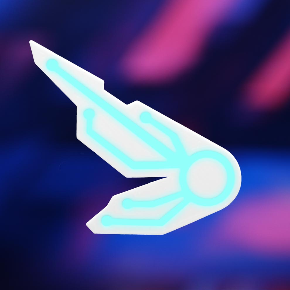 Cybernetic Wing Hair Clip - Cyberbunnycore