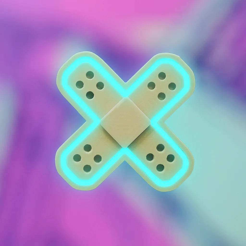 Glow Bandage Hair Clip