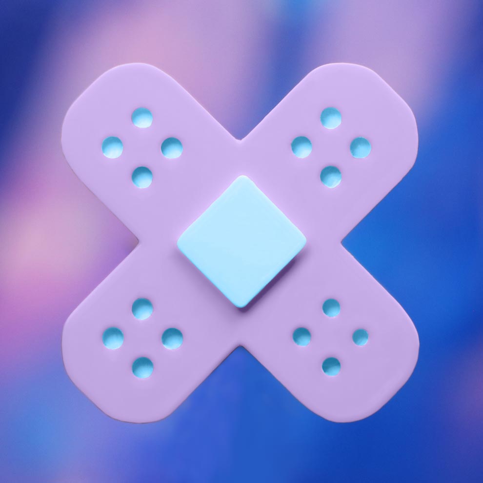Heal + Hair Clip - Cyberbunnycore