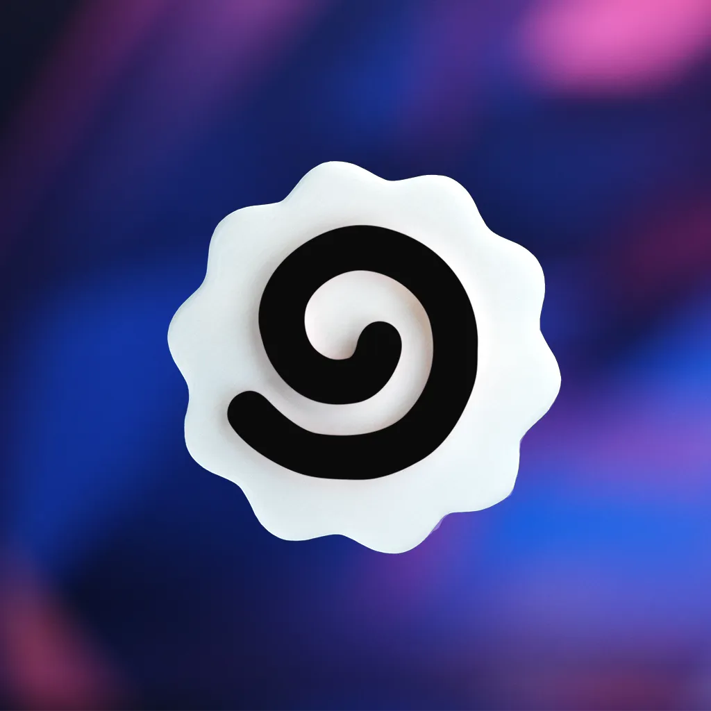 Non-Glow Narutomaki Hair Clip