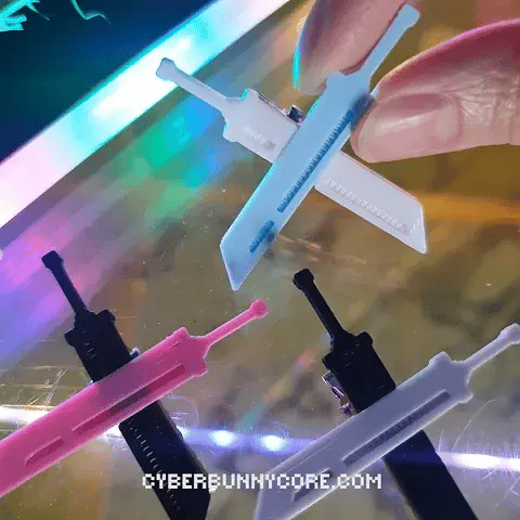 Buster Blades Hair Clip