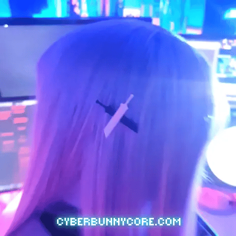 Buster Blades Hair Clip – Cyberbunnycore