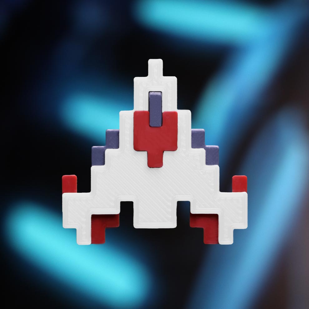 8 - Bit Explorer Hair Clip - Cyberbunnycore