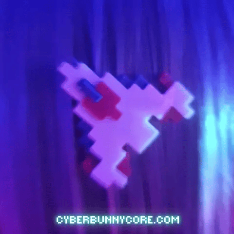 8-Bit Explorer Gamer Hair Clip