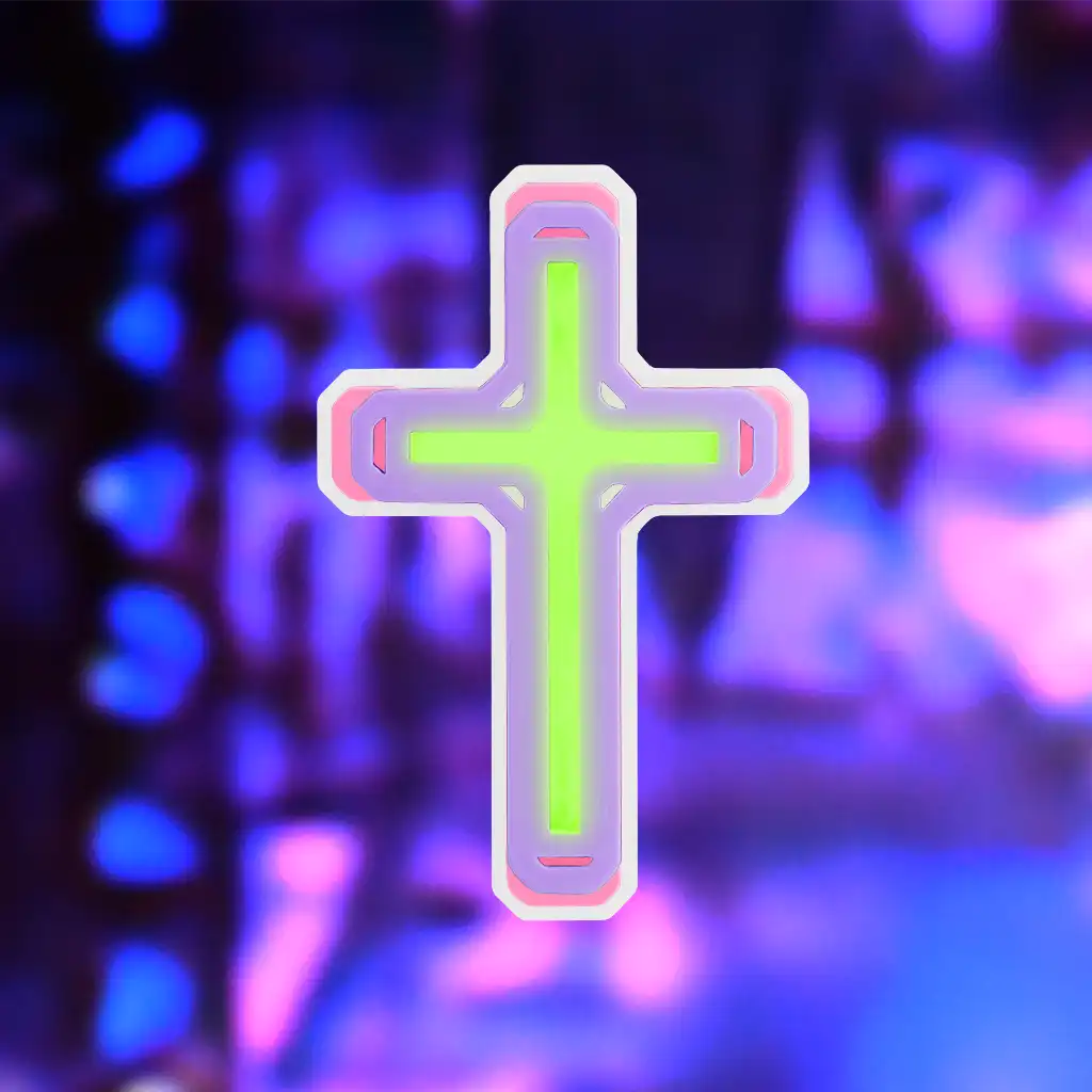 Cyber Cross Hair Clip