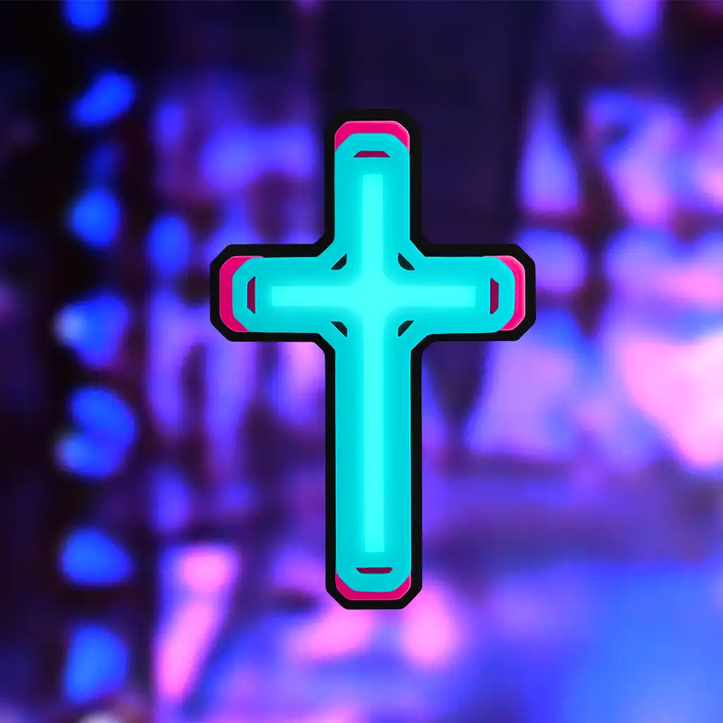 Cyber Cross Hair Clip