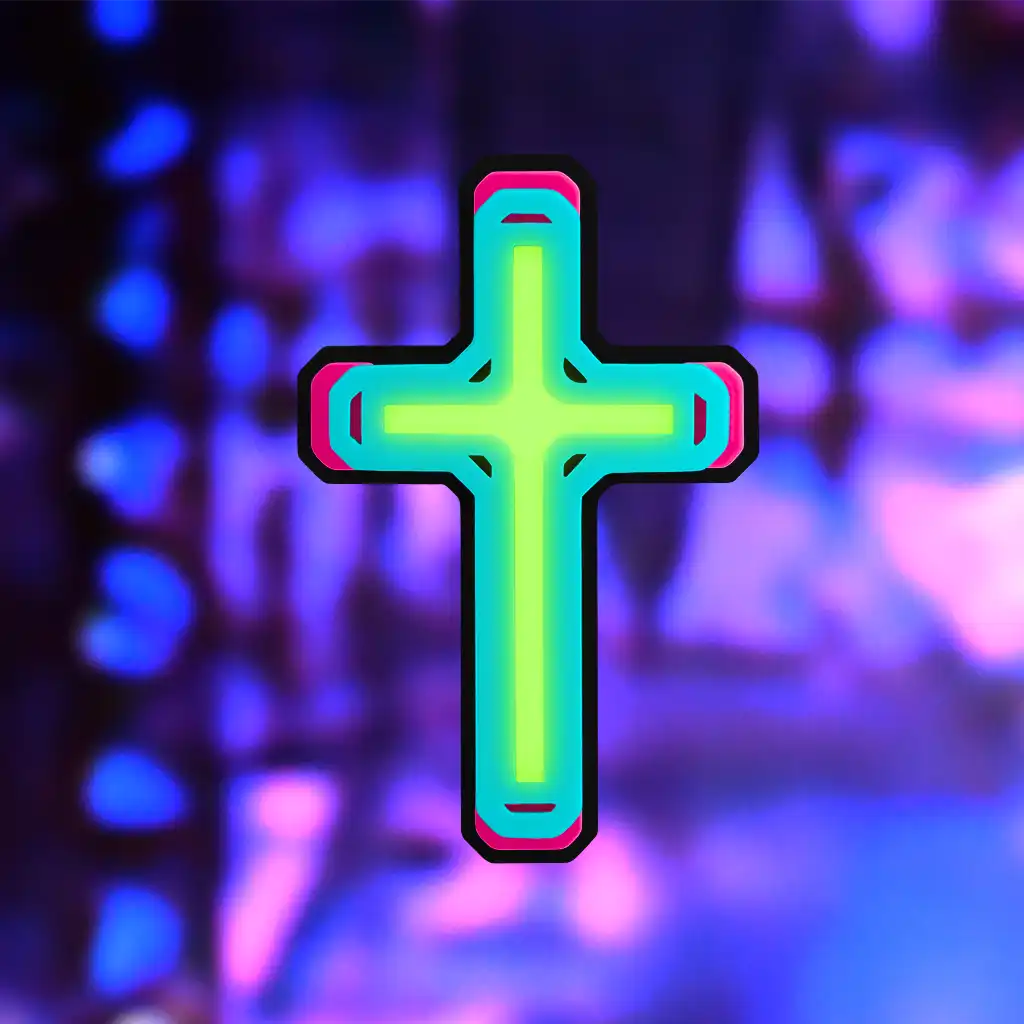 Cyber Cross Hair Clip