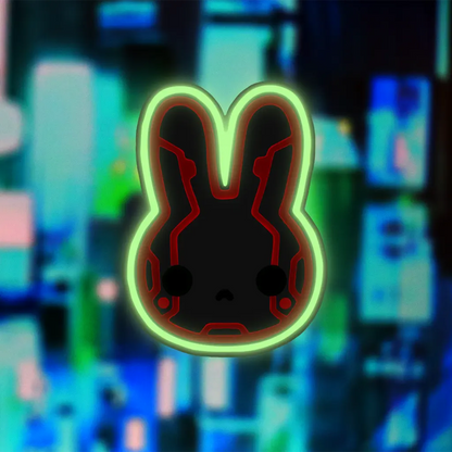 CyberBunny Hair Clip