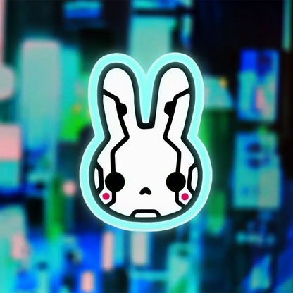 CyberBunny Hair Clip
