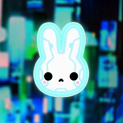 CyberBunny Hair Clip