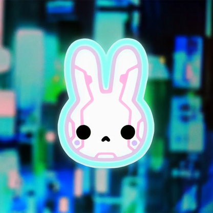 CyberBunny Hair Clip