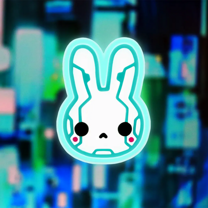 CyberBunny Hair Clip