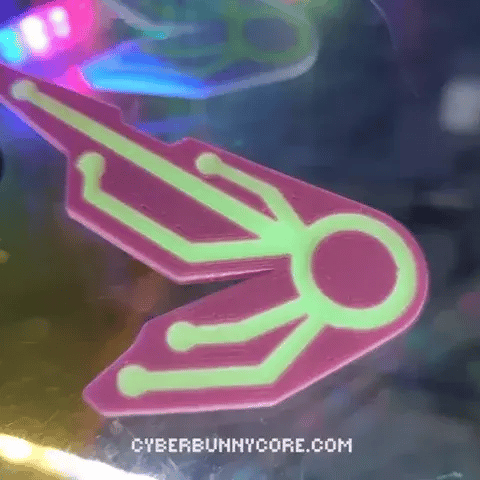 Cybernetic Wing Hair Clip