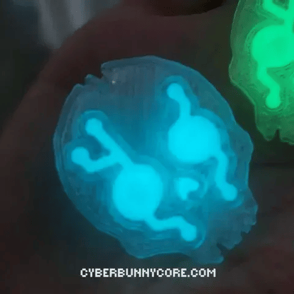 Cyber Zombie Hair Clip