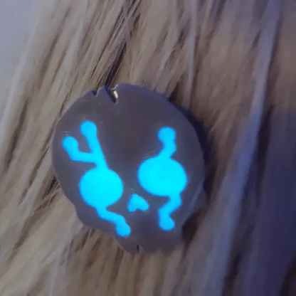 Cyber Zombie Hair Clip