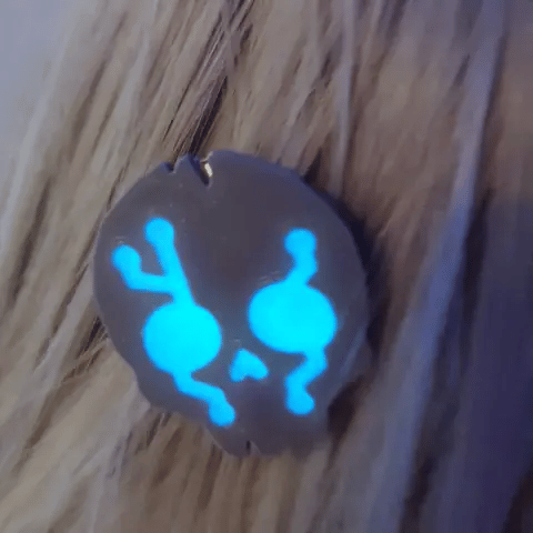 Cyber Zombie Hair Clip