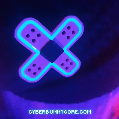 Glow Bandage Hair Clip