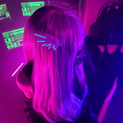 Mecha Angel Wing Hair Clip