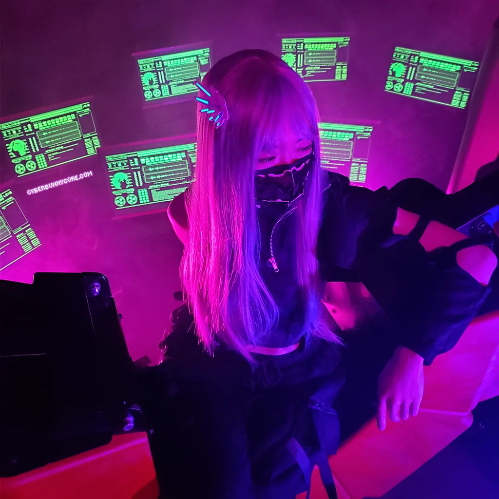 Mecha Angel Wing Hair Clip