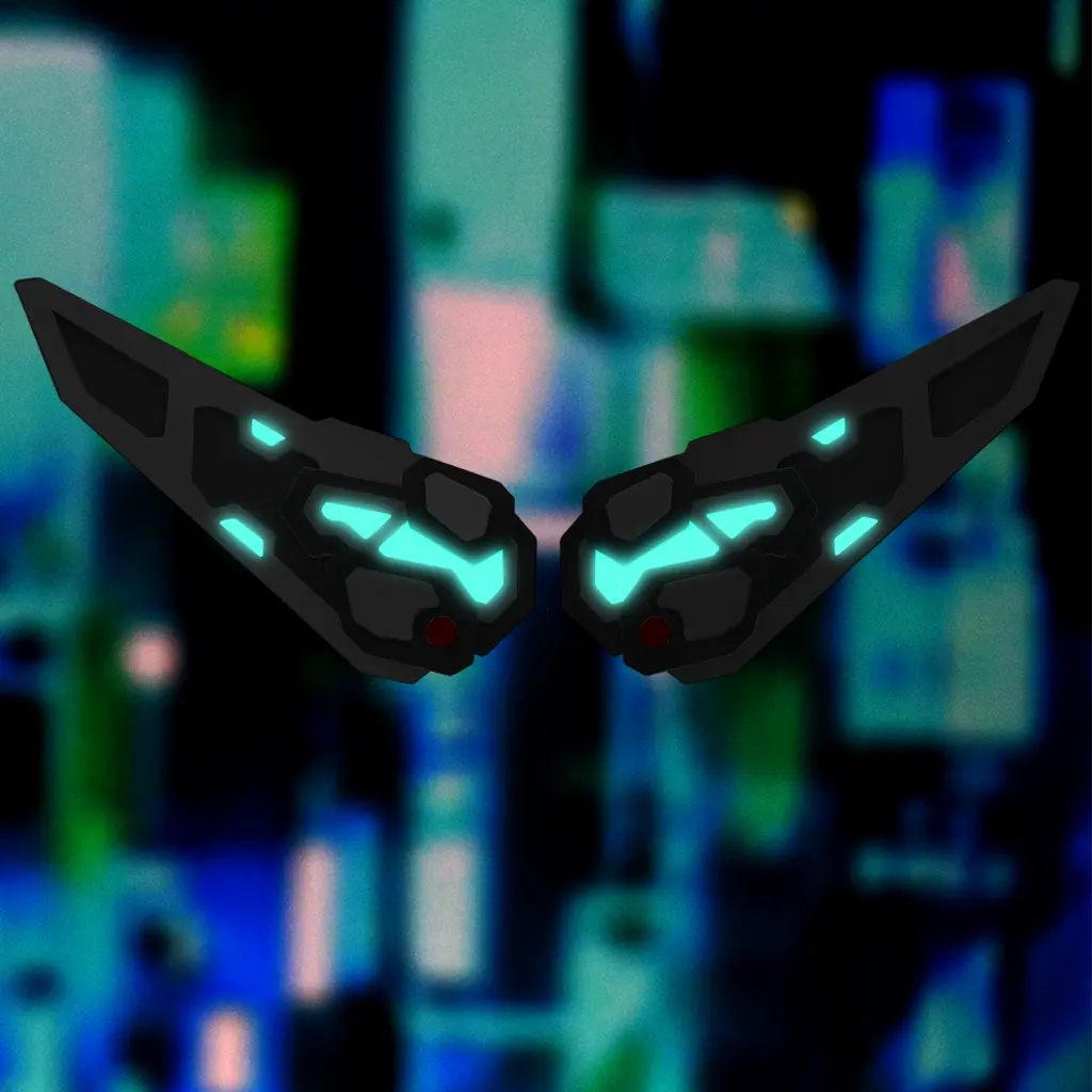 Mecha Wing Hair Clip