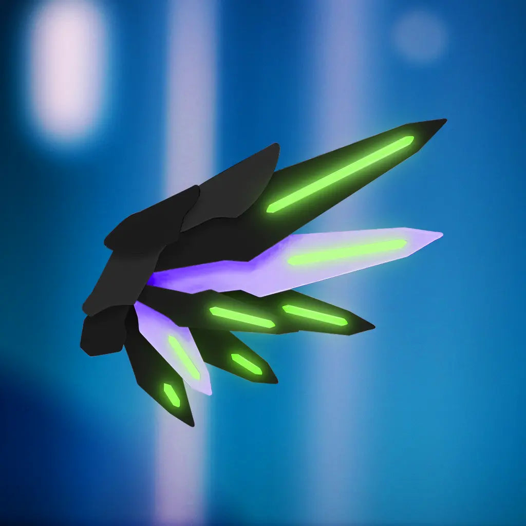 Mecha Angel Wing Hair Clip