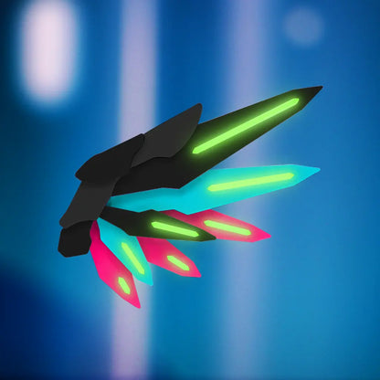 Mecha Angel Wing Hair Clip