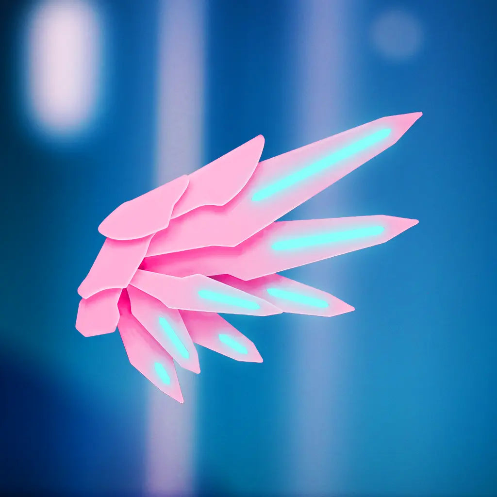 Mecha Angel Wing Hair Clip