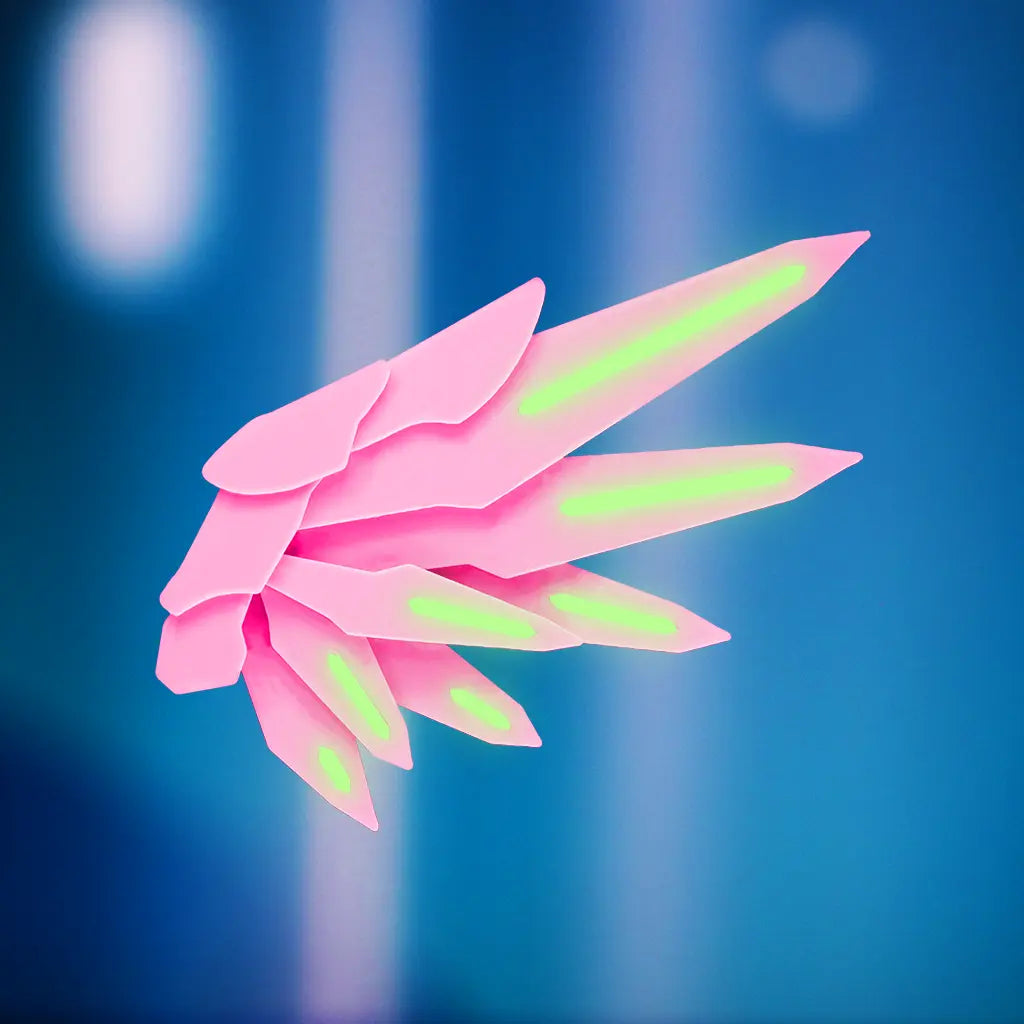 Mecha Angel Wing Hair Clip