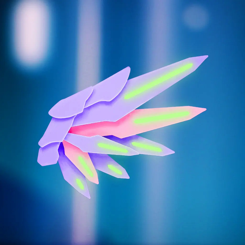 Mecha Angel Wing Hair Clip