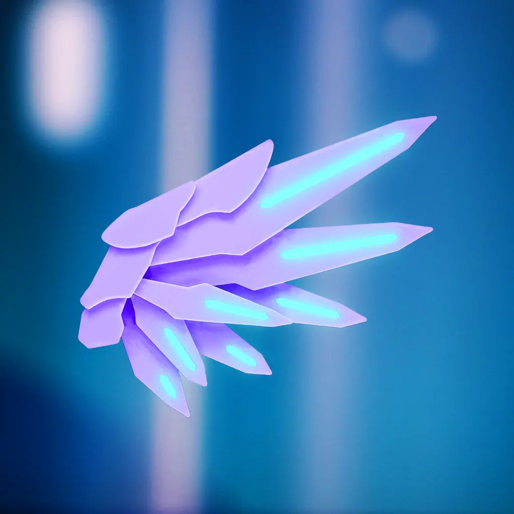 Mecha Angel Wing Hair Clip