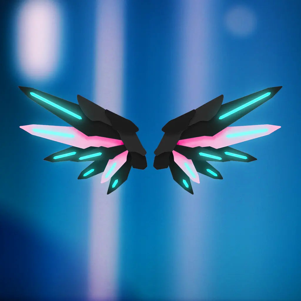Mecha Angel Wing Hair Clip