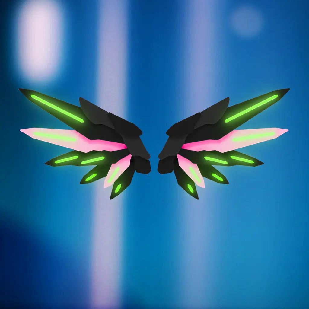 Mecha Angel Wing Hair Clip