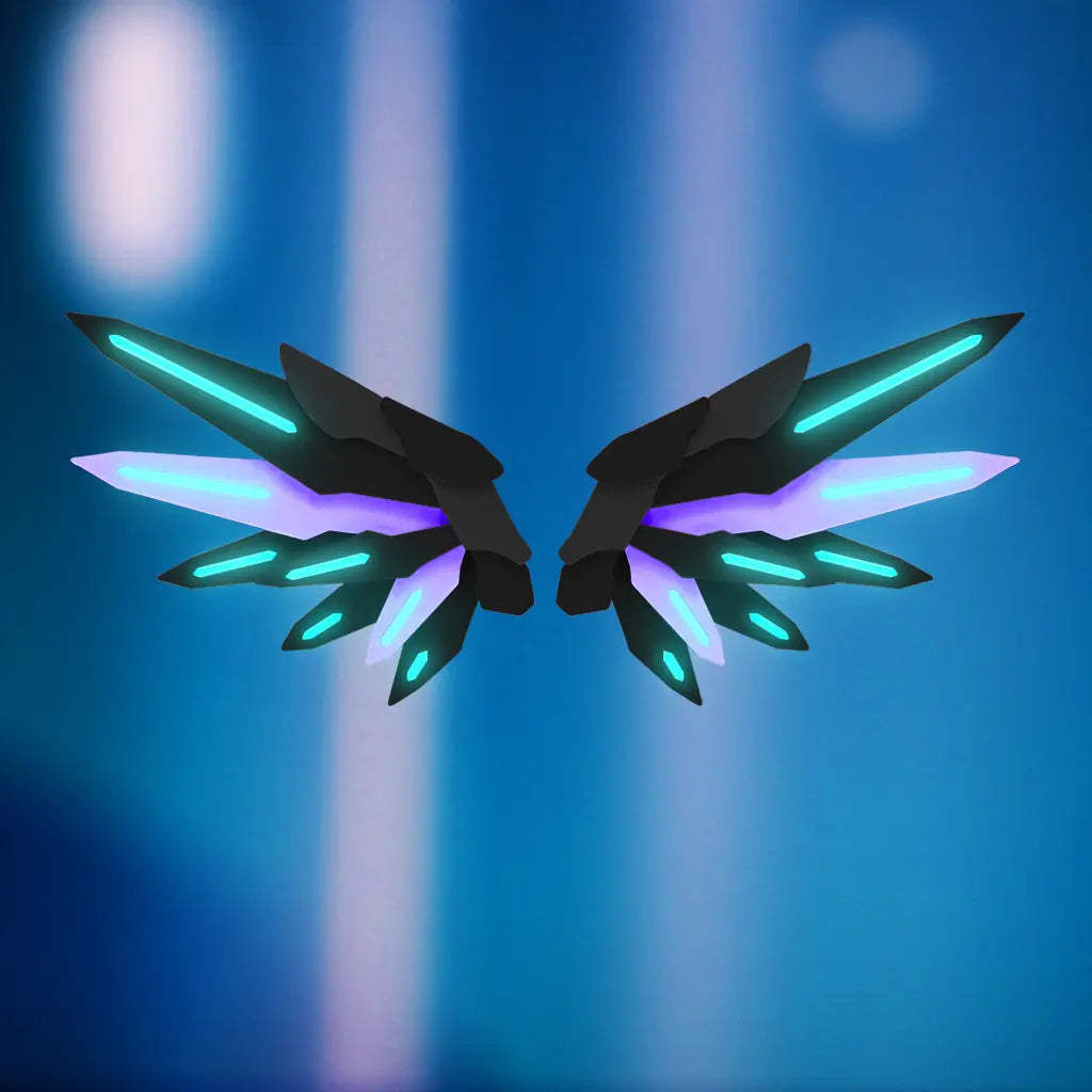 Mecha Angel Wing Hair Clip