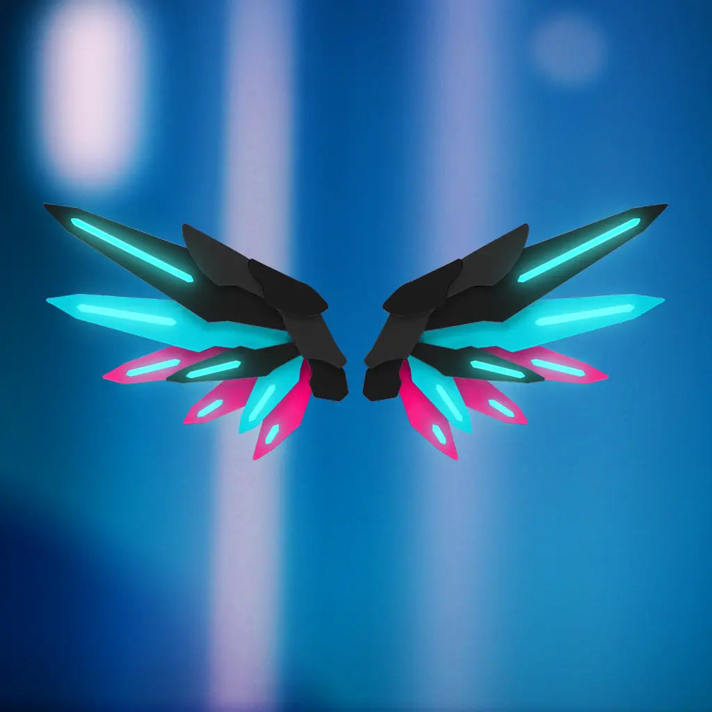 Mecha Angel Wing Hair Clip