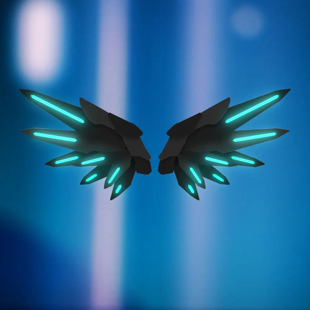 Mecha Angel Wing Hair Clip