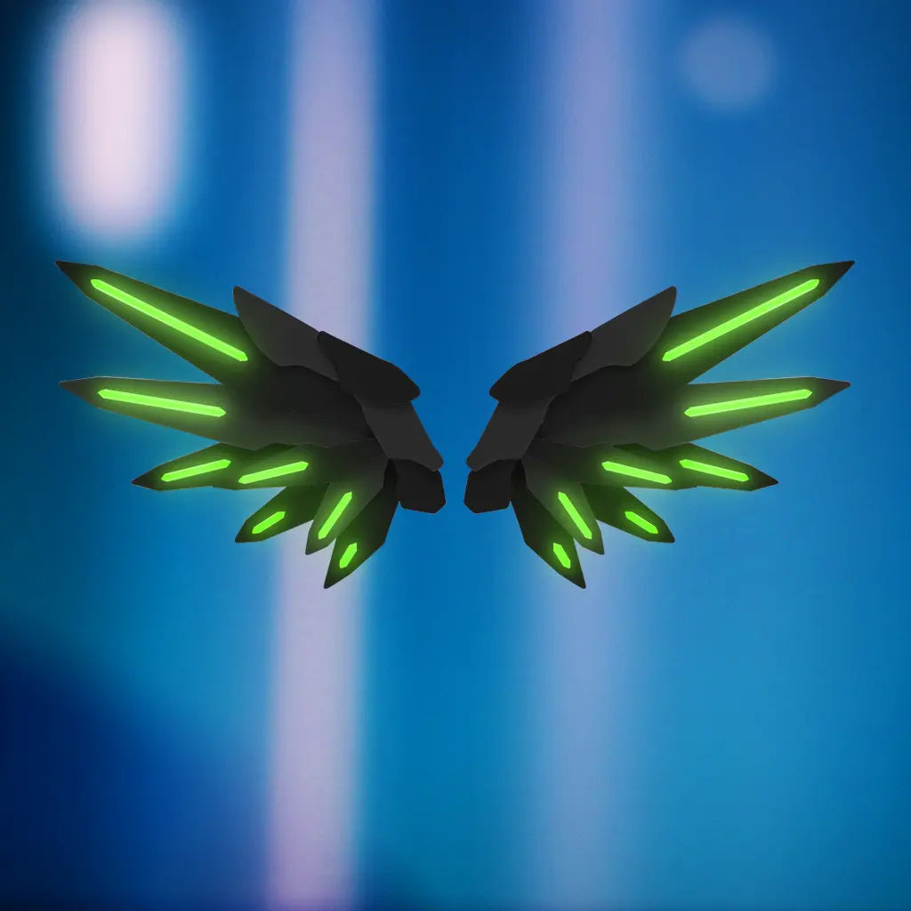 Mecha Angel Wing Hair Clip