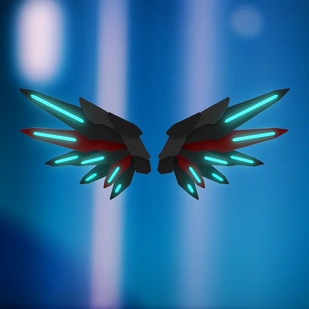 Mecha Angel Wing Hair Clip