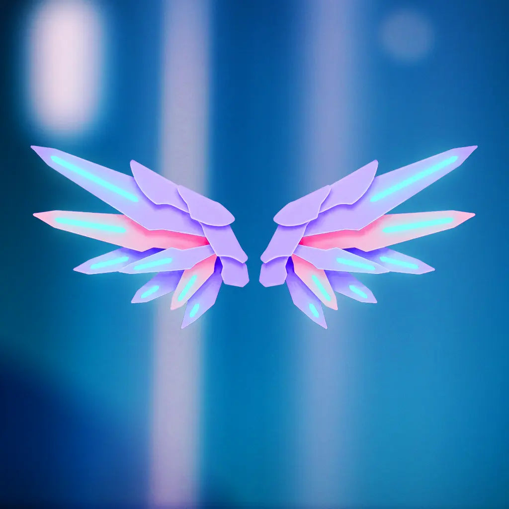 Mecha Angel Wing Hair Clip